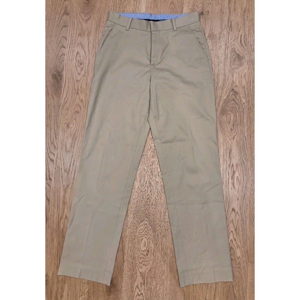 Tommy Hilfiger Boys Khaki Dress Pants Size 16 Near Perfect Condition